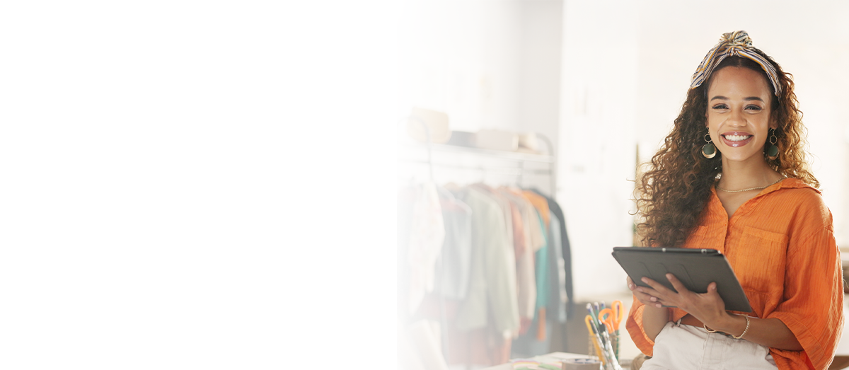 Small Business Owner Using Internet Services